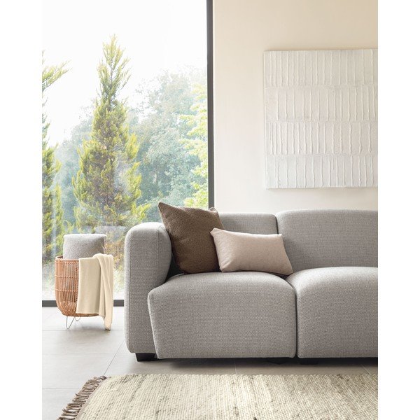 Obliečka na vankúš zo ženilky 30x50 cm Galene – Kave Home-image-1