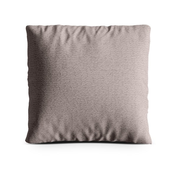 Sivobéžový vankúš na gauč z textílie buklé Kemi – Cosmopolitan Design