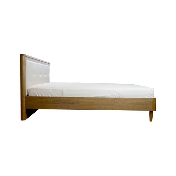 Biela dvojlôžková posteľ Mazzini Beds Scandi, 140 × 200 cm-image-2