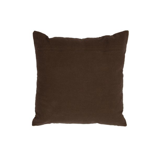 Hnedý dekoratívny vankúš BePureHome Velvet Coffee, 50 x 50 cm-image-2