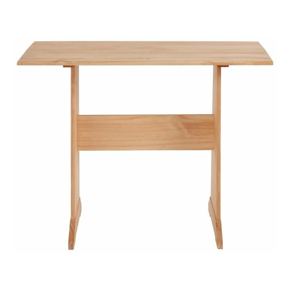 Set rohovej lavice a jedálenského stola z masívneho borovicového dreva Støraa Samantha-image-1