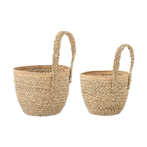 Košíky z morskej trávy v súprave 2 ks ø 26x41 cm Amia – Bloomingville