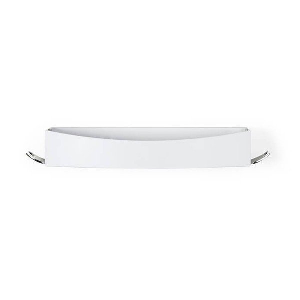 Biela nástenná samodržiaca polička Compactor Clever Flip Shower Shelf-image-2