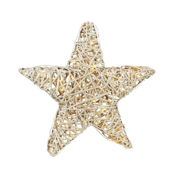 Vonkajšia svetelná dekorácia s vianočným motívom v prírodnej farbe ø 50 cm Sofus – Markslöjd