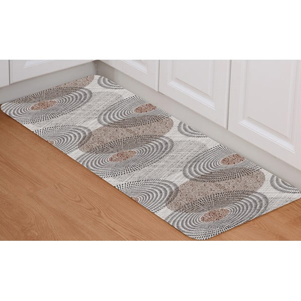 Sivý prateľný koberec behúň 58x190 cm – Oyo Concept-image-3