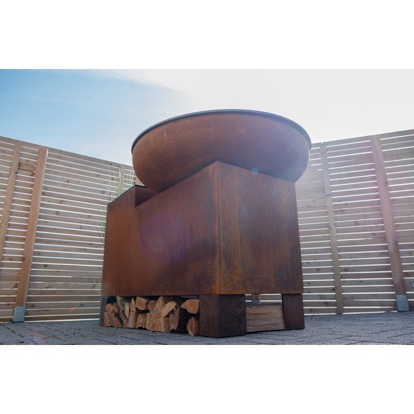 Gril na drevené uhlie ø 102 cm Vulcano L - Remundi-image-1