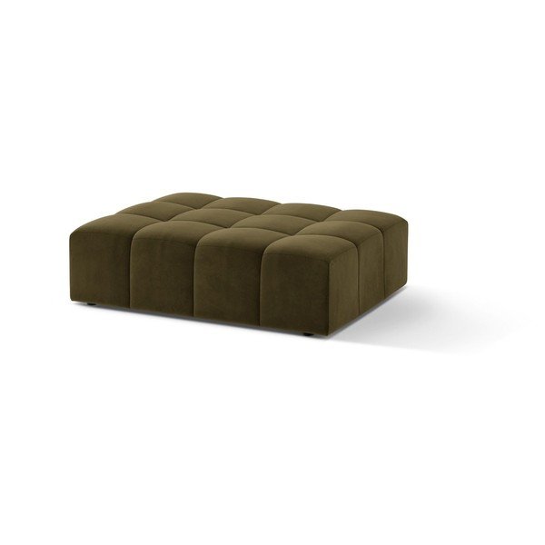 Khaki zamatová podnožka Chicago – Cosmopolitan Design-image-1