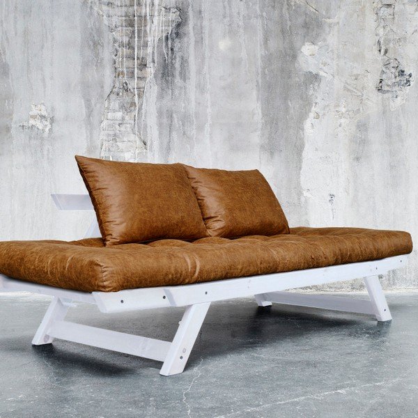 Pohovka Karup Vintage Bepop Cool Gray/Cognac-image-1