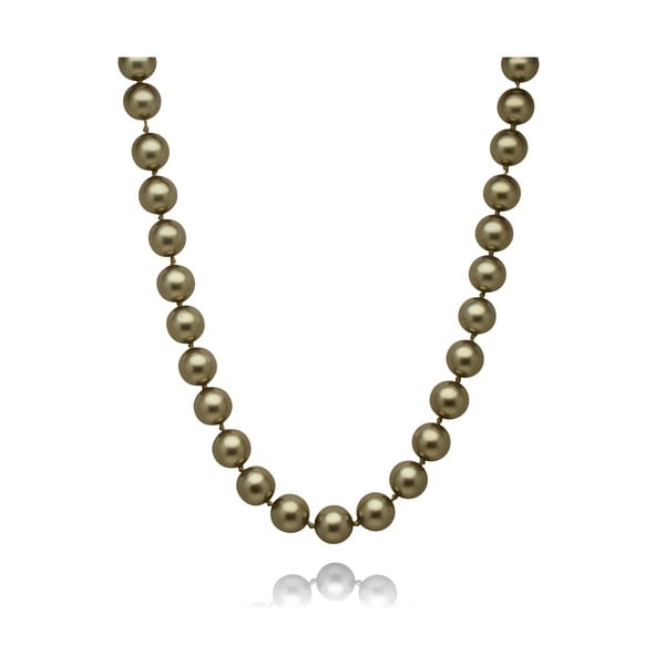 Zelený perlový náhrdelník Mara de Vida Only Me, dĺžka 50 cm-image-2