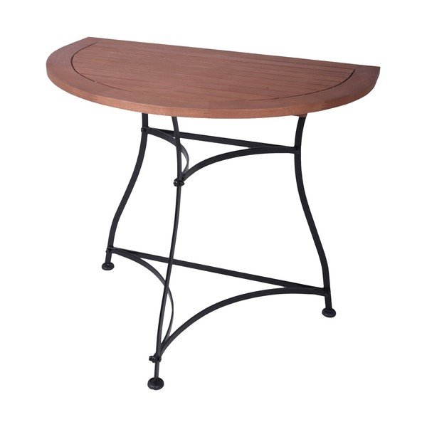 Záhradný odkladací stolík z eukalyptového dreva 54x85 cm Wien – Garden Pleasure-image-1