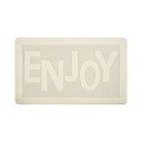 Krémová kúpeľňová predložka 60x100 cm Enjoy – Foutastic