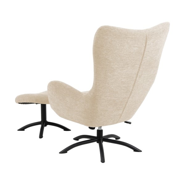 Set krémovobieleho ušiaka a podnožky Actona Talgarth-image-3