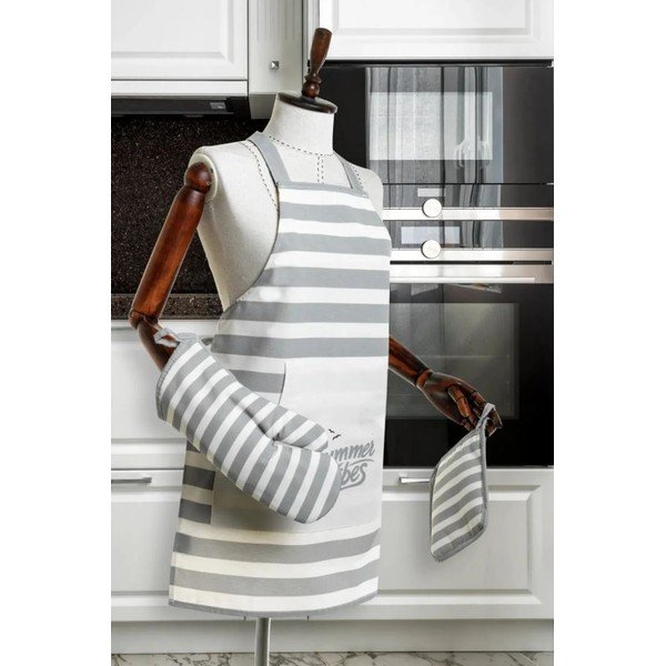 Ľanová zástera Vibes – Mila Home-image-1
