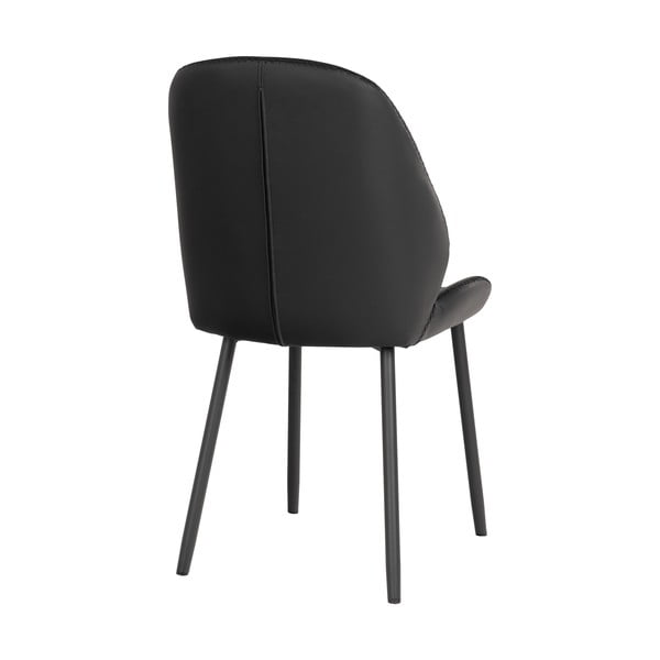 Čierne jedálenské stoličky v súprave 2 ks Monte Carlo – House Nordic-image-3