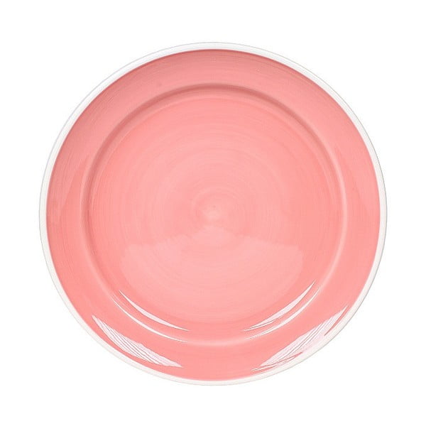 Keramický tanier Marikere Pink, 26.5 cm