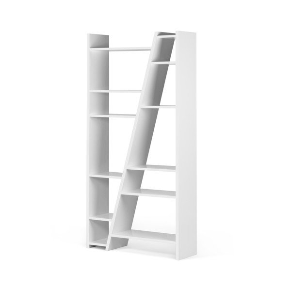 Biela knižnica TemaHome Delta-image-3