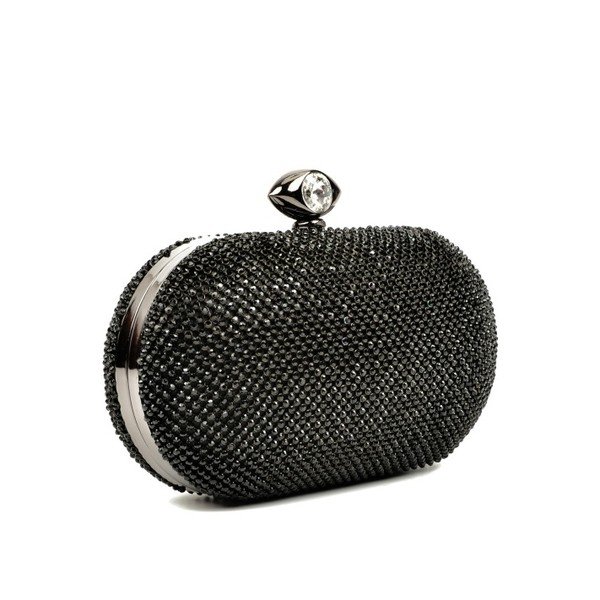 Čierna listová kabelka Luisa Vannino Huna-image-2