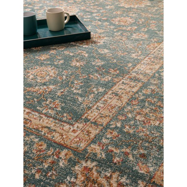 Koberec v petrolejovej farbe 240x340 cm Raja – Asiatic Carpets-image-2