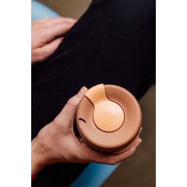 Ružový/hnedý cestovný hrnček 340 ml Brew Frappe M – KeepCup-image-1