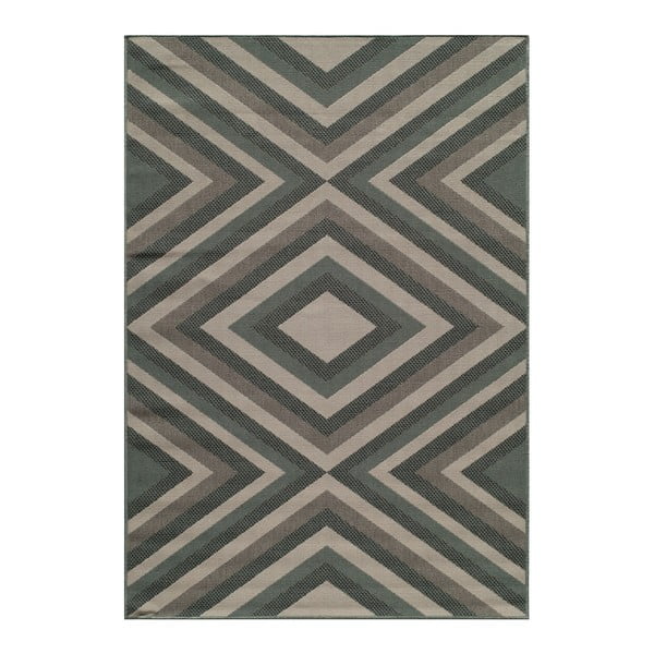 Sivý koberec Nourison Baja Tumbes, 290 × 201 cm