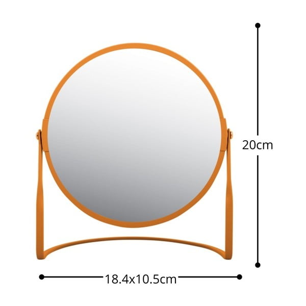 Kozmetické zväčšovacie zrkadlo (zväčšenie 5x) ø 18 cm Akira – Spirella-image-3