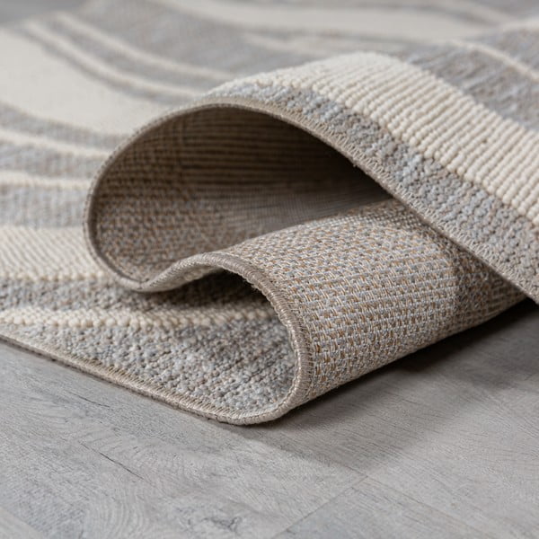 Sivý prateľný koberec 200x310 cm Calder – Flair Rugs-image-3