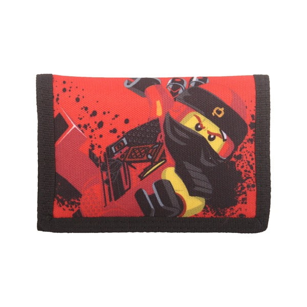 Červená peňaženka LEGO® NINJAGO Kai