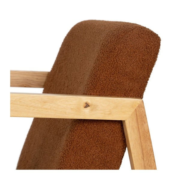 Hnedé hojdacie kreslo – Ixia-image-4