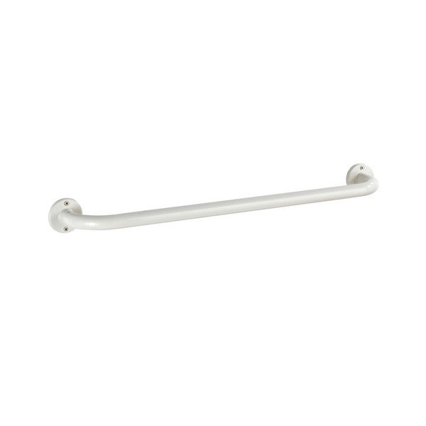 Biele nástenné držadlo do kúpeľne Wenko Basic, 60 cm