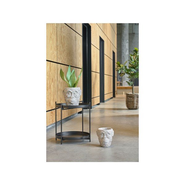 Cementový kvetináč Villa Collection Calbe, výška 19 cm-image-3