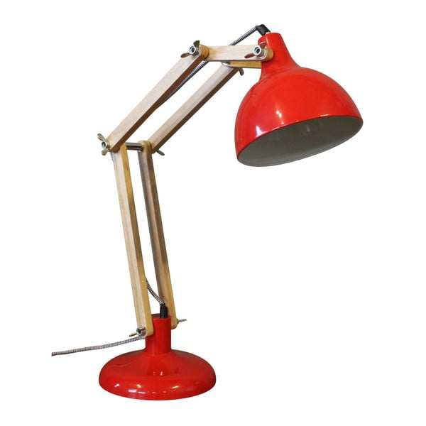 Červená stolová lampa Red Cartel Archi