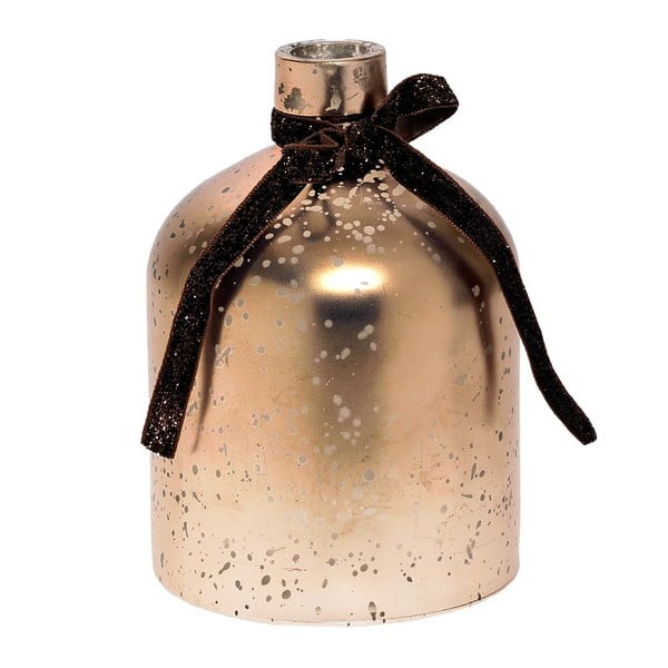 Sklenená váza Copper M