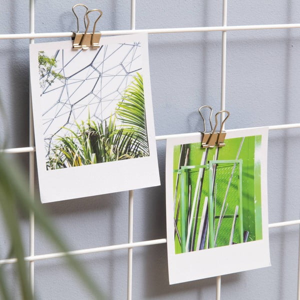 Biela kovová nástenka Reminder, 50 × 70 cm-image-1