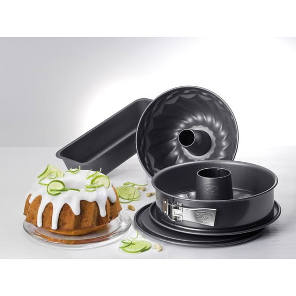 4-dielny set oceľových pečiacich foriem Dr. Oetker Four-image-1