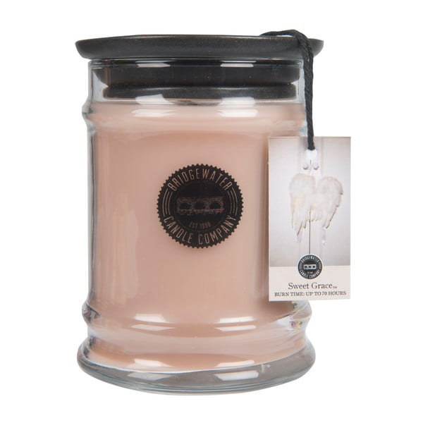 Sviečka v sklenenej dóze s vôňou orientu Bridgewater candle Company Sweet Grace, doba horenia 65-85 hodín