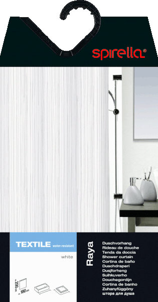 Sprchový záves 180x200 cm Raya – Spirella-image-2