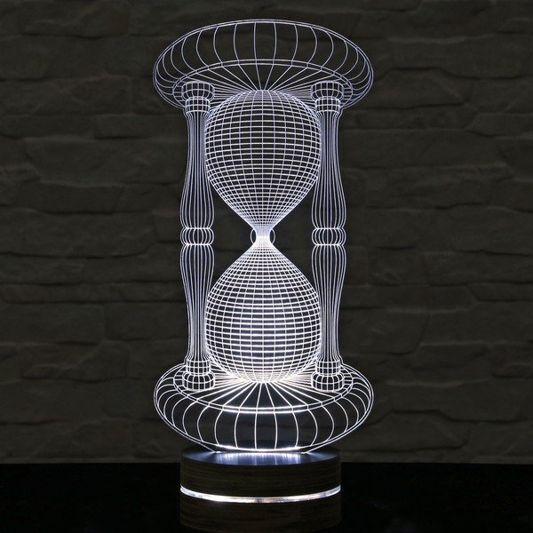 3D stolová lampa Time