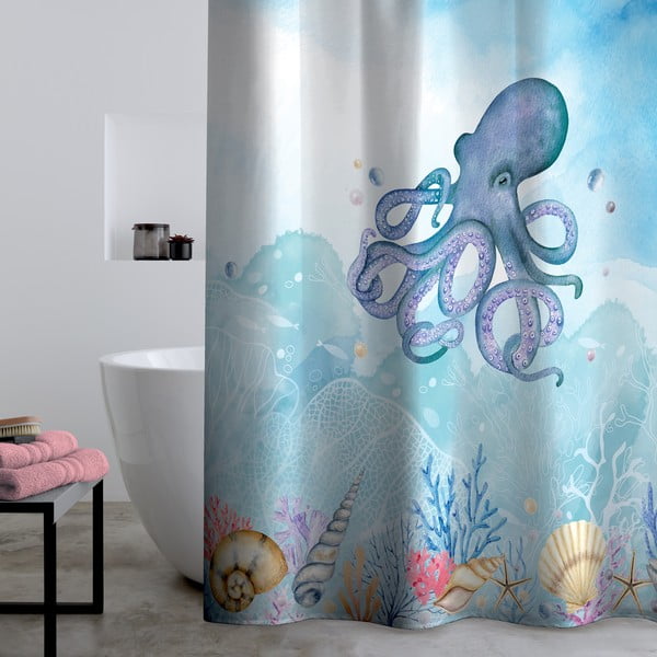 Sprchový záves 180x180 cm Octopus – Catherine Lansfield-image-1
