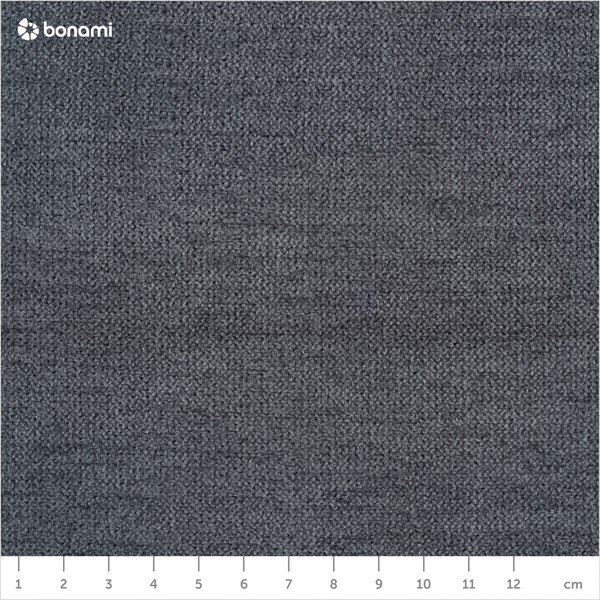 Tmavosivý otoman Mazzini Sofas Ancona, 140 × 47 cm-image-1