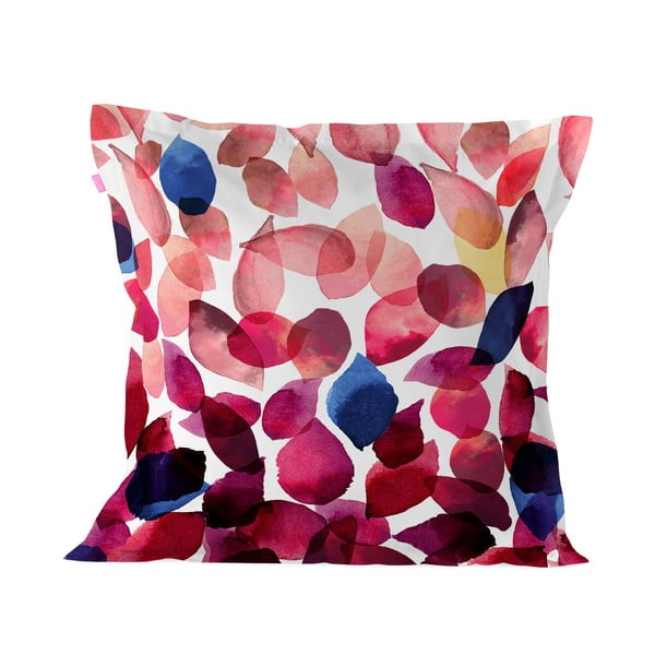 Bavlnená obliečka na vankúš Happy Friday Pillow Cover Festive Leaves, 60 × 60 cm