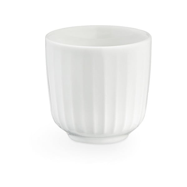 Biely porcelánový hrnček na espresso Kähler Design Hammershoi, 1 dl