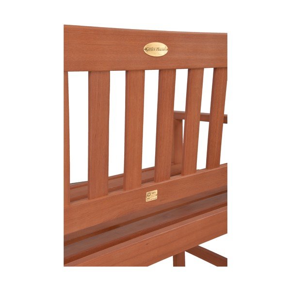 Hnedá drevená záhradná lavica Promotion – Garden Pleasure-image-3