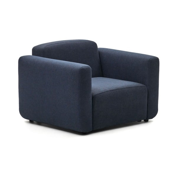 Tmavomodré kreslo Neom – Kave Home