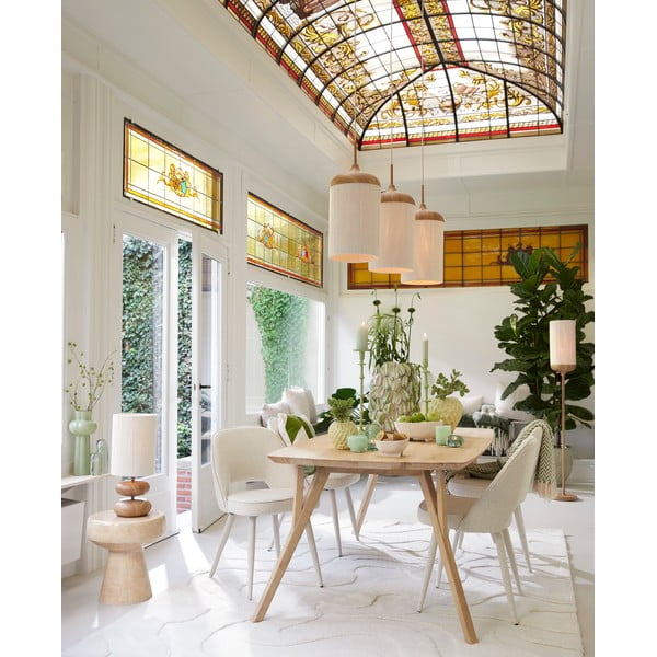 Kovový okrúhly odkladací stolík ø 38 cm Dakwa – Light & Living-image-1