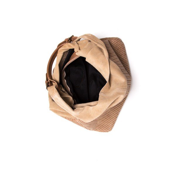 Kožená kabelka Mangotti 875 Fango-image-3