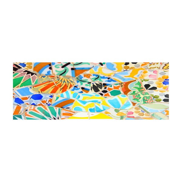 Koberec z vinylu Trencadis Gaudi, 66x180 cm