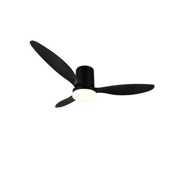 Matne čierne LED stropné svietidlo ø 132 cm Göteborg – Reality-image-2