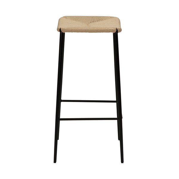 Béžová prírodná barová stolička DAN-FORM Denmark Stiletto, výška 68 cm-image-2
