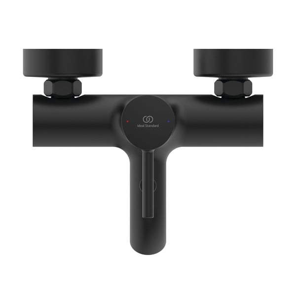 Matne čierna vaňová nástenná batéria Silk Black – Ideal Standard-image-4