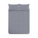 Tmavomodré obliečky na jednolôžko 135x200 cm Bamford Gingham Check – Catherine Lansfield